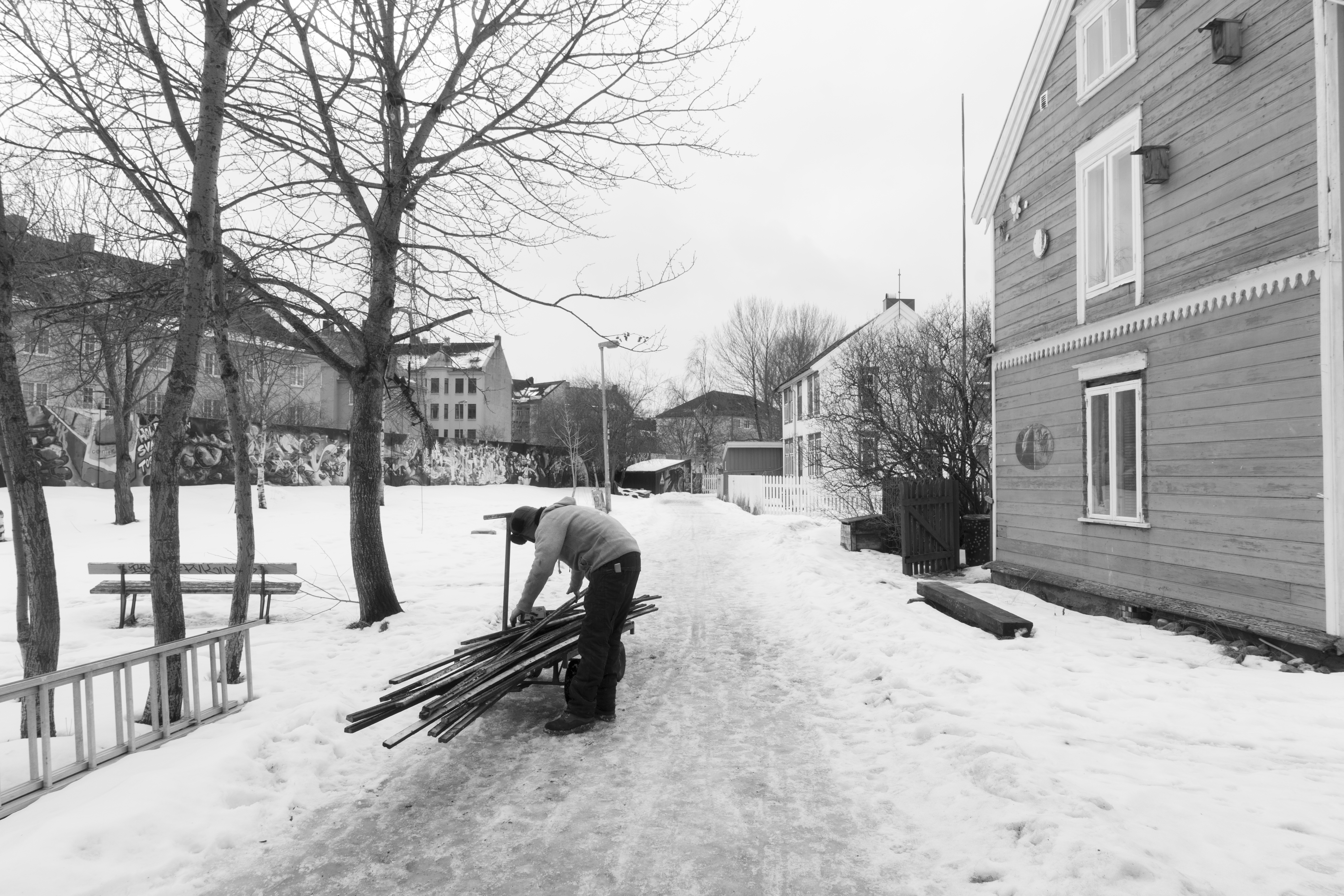 Lemping i Biskop Darres gate. Foto: Rikke Løe Hovdal.